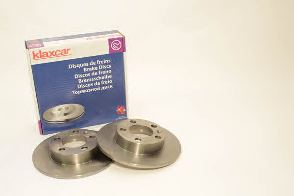Klaxcar France 25705Z Rear brake disc, non-ventilated 25705Z