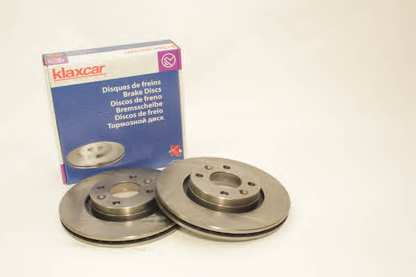 Klaxcar France 25749Z Front brake disc ventilated 25749Z