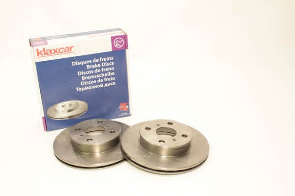 Klaxcar France 25829Z Front brake disc ventilated 25829Z