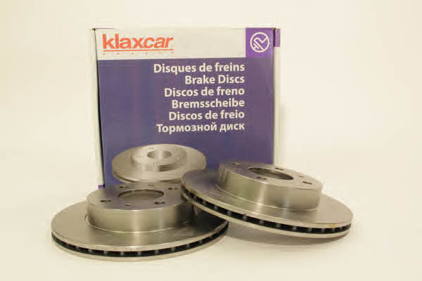 Klaxcar France 25853Z Front brake disc ventilated 25853Z