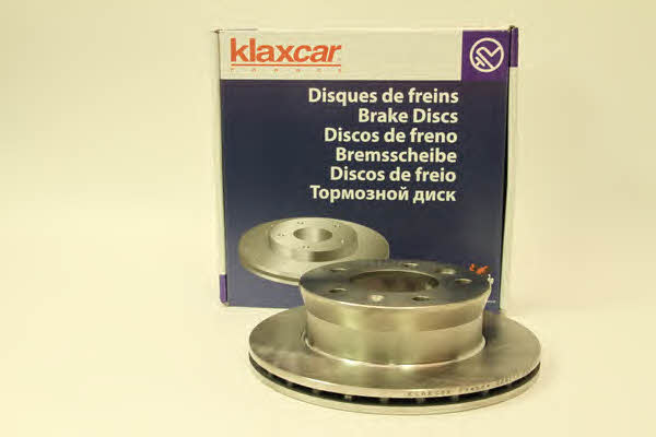 Klaxcar France 25871Z Front brake disc ventilated 25871Z