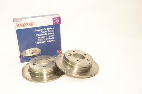 Klaxcar France 25878Z Rear brake disc, non-ventilated 25878Z