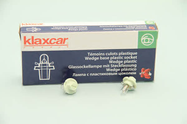 Klaxcar France 86365Z Glow bulb BAX 12V 2W 86365Z