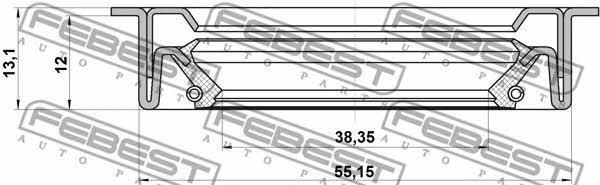 Buy Febest 95LDS-40551213C at a low price in United Arab Emirates!