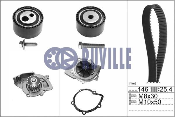 55971701 TIMING BELT KIT WITH WATER PUMP 55971701
