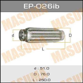 Masuma EP-026IB Corrugated pipe EP026IB