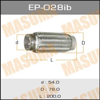 Masuma EP-028IB Corrugated pipe EP028IB