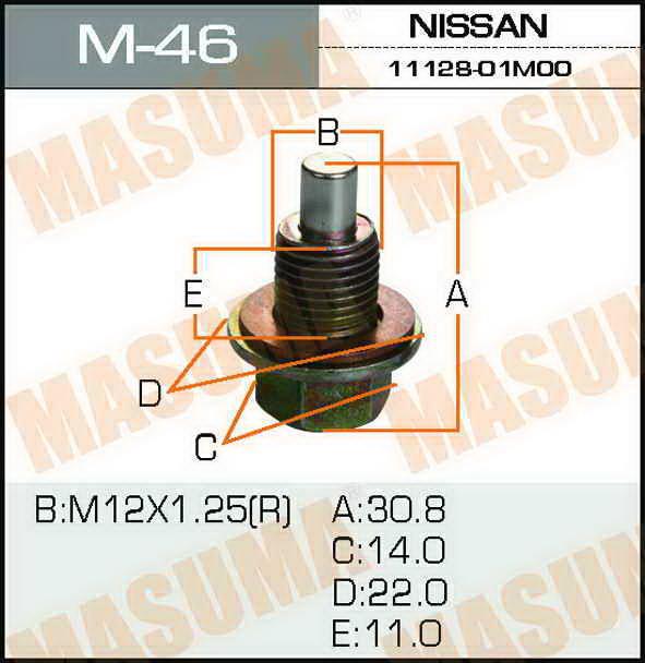 Masuma M-46 Sump plug M46