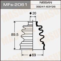 Masuma MFS-2061 Cvj boot MFS2061