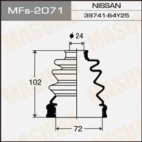 Masuma MFS-2071 Cvj boot MFS2071