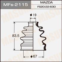 Masuma MFS-2115 Cvj boot MFS2115