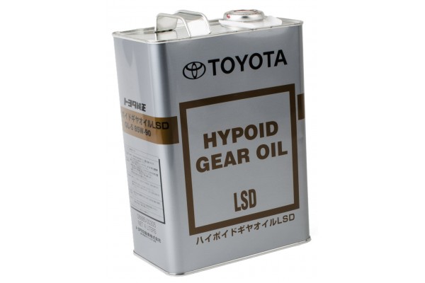 Toyota 08885-00305 Gear oil Toyota Hypoid Gear Oil LSD 85W-90, 4 l 0888500305