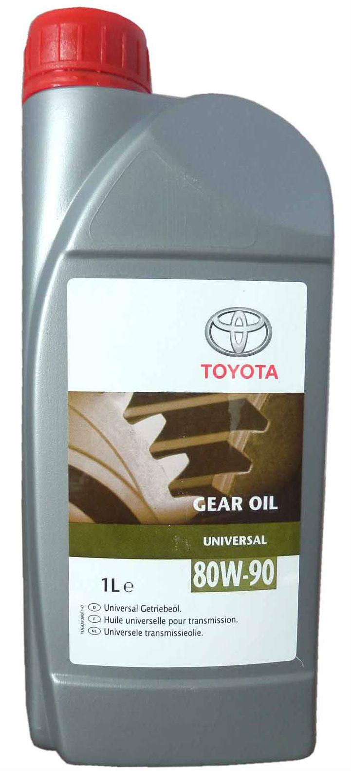 Toyota 08885-80616 Transmission oil Toyota Gear Oil 80W-90, 1 l 0888580616