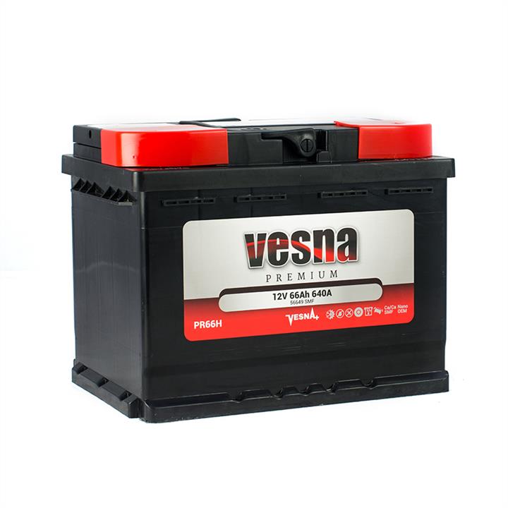 Vesna 415 266 Battery Vesna Premium 12V 66AH 640A(EN) R+ 415266
