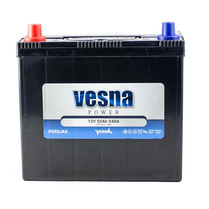 Battery Vesna Power 12V 55AH 490A(EN) L+ Vesna 415755