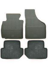 PK08C Polgum Rubber floor mats, set