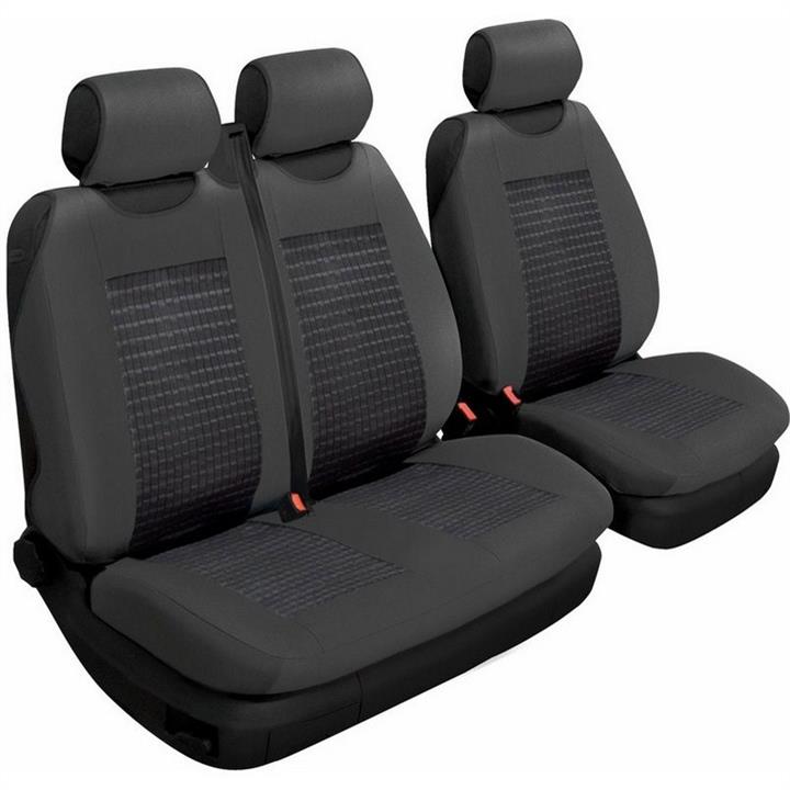 Beltex 54210 Car seat covers universal Comfort 2+1 (type B) black without head restraints 54210