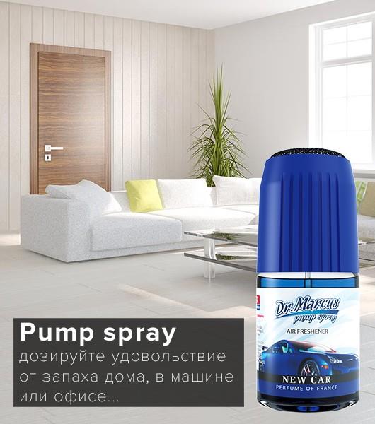 Dr.Marcus Air Freshener Dr.Marians Pump Spray 50ml New Car (New Car) – price 16 PLN