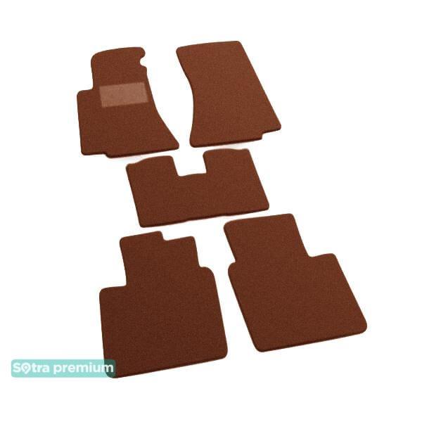 Sotra 00007-CH-TERRA Interior mats Sotra two-layer terracotta for Opel Omega a (1986-1993), set 00007CHTERRA