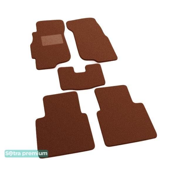 Sotra 00009-CH-TERRA Interior mats Sotra two-layer terracotta for Honda Civic (1996-2000), set 00009CHTERRA