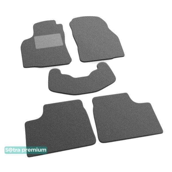 Sotra 00011-CH-GREY Interior mats Sotra two-layer gray for Opel Astra g (1998-2004), set 00011CHGREY