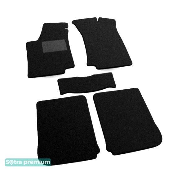Sotra 00013-CH-BLACK Interior mats Sotra two-layer black for Volkswagen Golf iii / jetta (1991-1998), set 00013CHBLACK