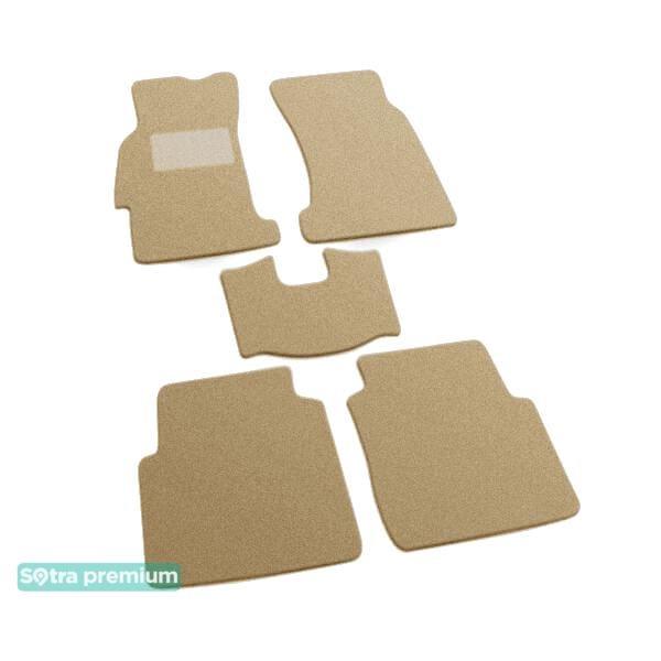 Sotra 00031-CH-BEIGE Interior mats Sotra two-layer beige for Honda Accord (1990-1993), set 00031CHBEIGE