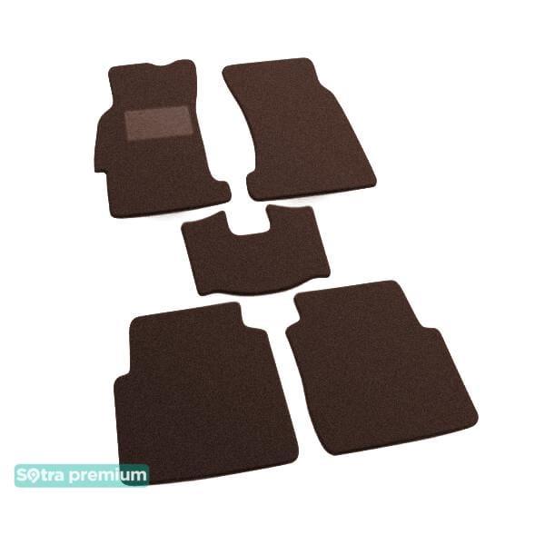 Sotra 00031-CH-CHOCO Interior mats Sotra two-layer brown for Honda Accord (1990-1993), set 00031CHCHOCO