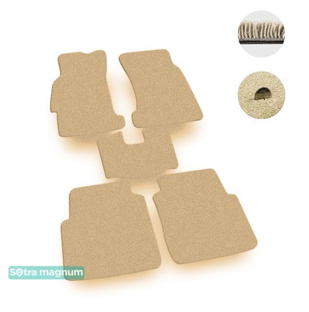 Sotra 00031-MG20-BEIGE Interior mats Sotra two-layer beige for Honda Accord (1990-1993), set 00031MG20BEIGE