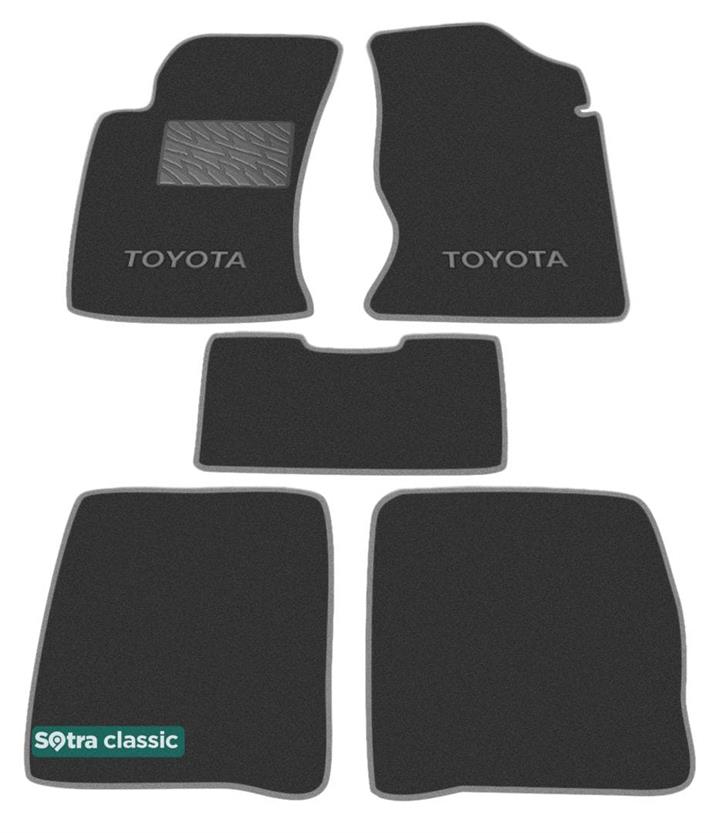 Sotra 00032-GD-GREY Interior mats Sotra two-layer gray for Toyota Carina e (1992-1997), set 00032GDGREY