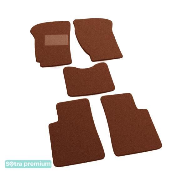 Sotra 00046-CH-TERRA Interior mats Sotra two-layer terracotta for Daewoo Tico (1991-2001), set 00046CHTERRA