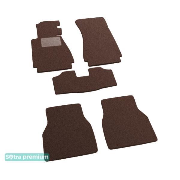 Sotra 00060-CH-CHOCO Interior mats Sotra two-layer brown for BMW 7-series (1994-2001), set 00060CHCHOCO
