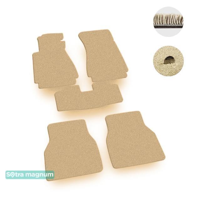 Sotra 00060-MG20-BEIGE Interior mats Sotra two-layer beige for BMW 7-series (1994-2001), set 00060MG20BEIGE