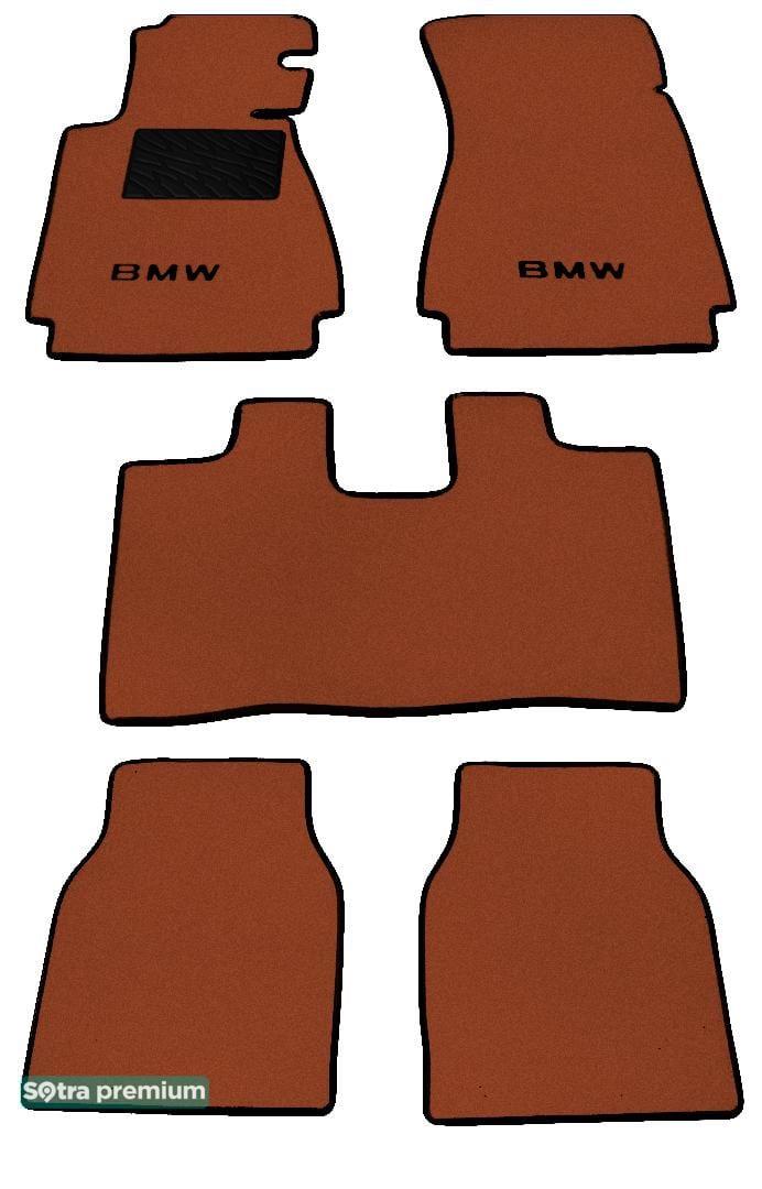 Sotra 00061-CH-TERRA Interior mats Sotra two-layer terracotta for BMW 7-series (1994-2001), set 00061CHTERRA