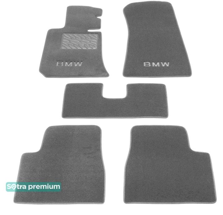 Sotra 00065-CH-GREY Interior mats Sotra two-layer gray for BMW 3-series (1982-1993), set 00065CHGREY