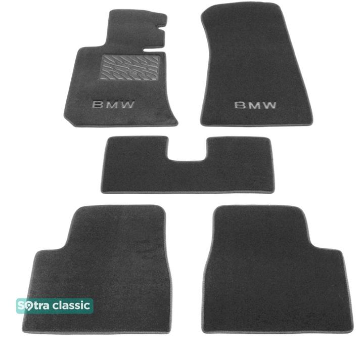 Sotra 00065-GD-GREY Interior mats Sotra two-layer gray for BMW 3-series (1982-1993), set 00065GDGREY