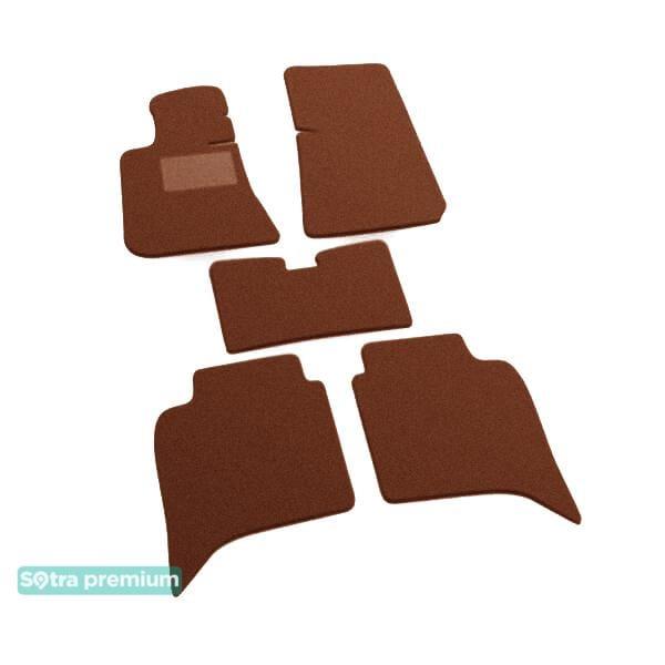 Sotra 00072-CH-TERRA Interior mats Sotra two-layer terracotta for BMW 5-series (1981-1988), set 00072CHTERRA