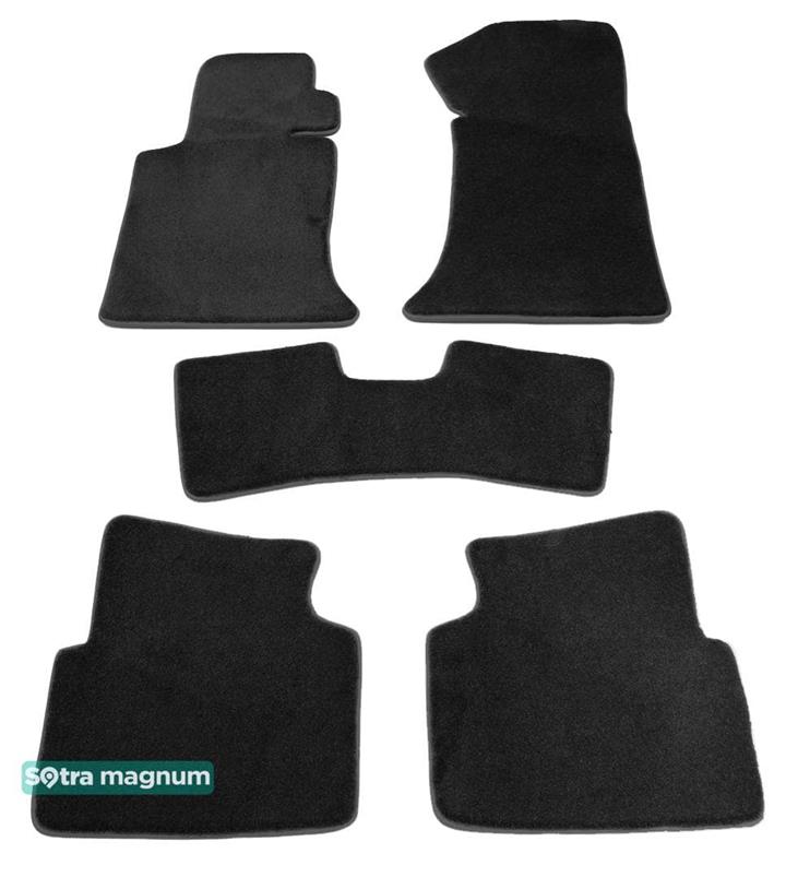 Sotra 00076-MG15-BLACK Interior mats Sotra two-layer black for BMW 3-series (1991-1997), set 00076MG15BLACK