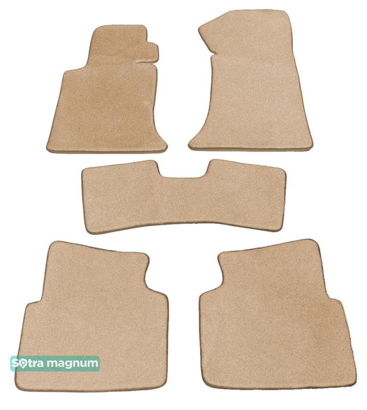Sotra 00076-MG20-BEIGE Interior mats Sotra two-layer beige for BMW 3-series (1991-1997), set 00076MG20BEIGE