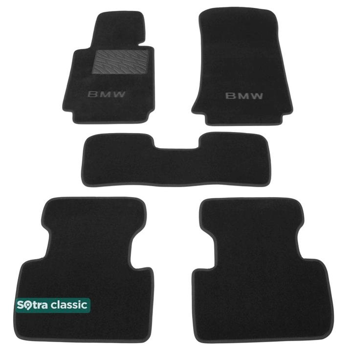 Sotra 00079-GD-GREY Interior mats Sotra two-layer gray for BMW 3-series (1998-2005), set 00079GDGREY