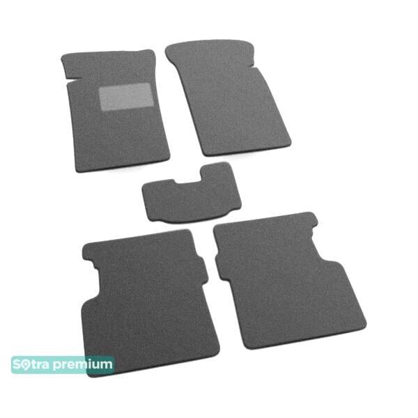 Sotra 00081-CH-GREY Interior mats Sotra two-layer gray for Peugeot 205 (1983-1998), set 00081CHGREY