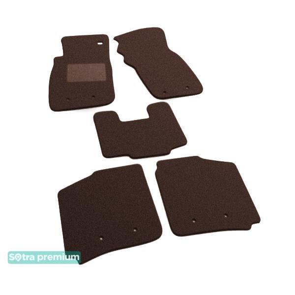 Sotra 00088-CH-CHOCO Interior mats Sotra two-layer brown for Volvo S40 / v40 (1996-2004), set 00088CHCHOCO