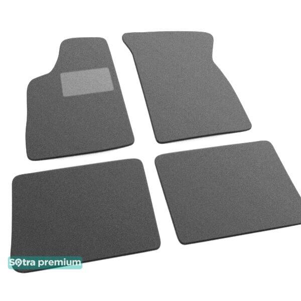 Sotra 00089-CH-GREY Interior mats Sotra two-layer gray for Renault R21 (1986-1994), set 00089CHGREY