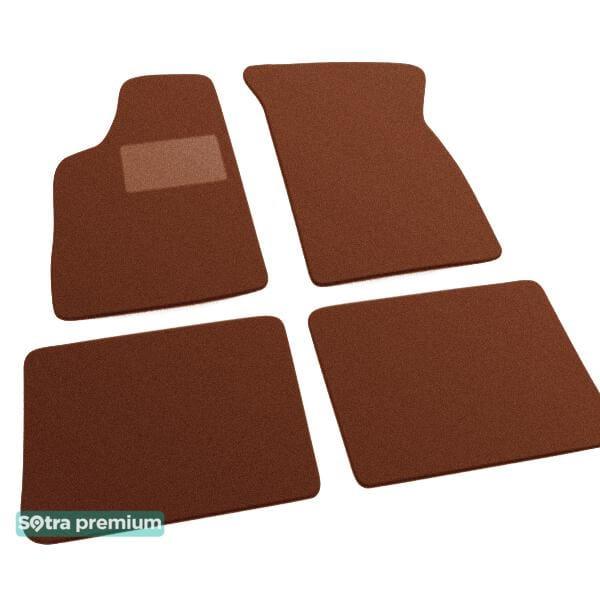 Sotra 00089-CH-TERRA Interior mats Sotra two-layer terracotta for Renault R21 (1986-1994), set 00089CHTERRA