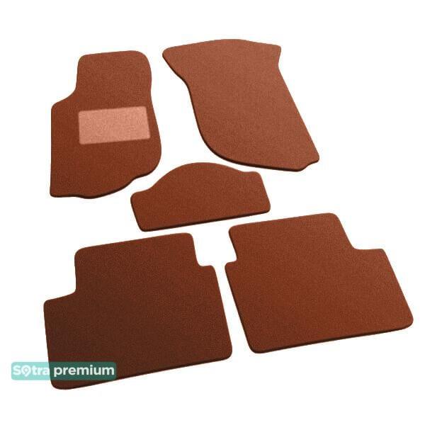 Sotra 00094-CH-TERRA Interior mats Sotra two-layer terracotta for Volvo 740 / 760 (1982-1992), set 00094CHTERRA