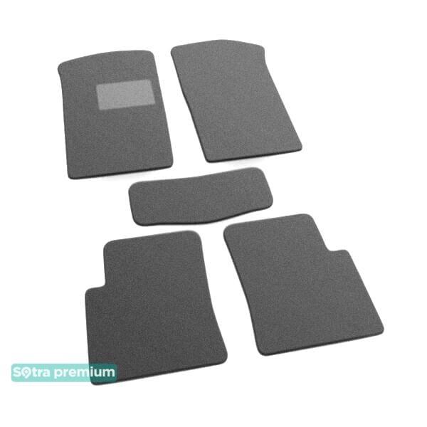 Sotra 00100-CH-GREY Interior mats Sotra two-layer gray for Citroen Zx (1991-1997), set 00100CHGREY