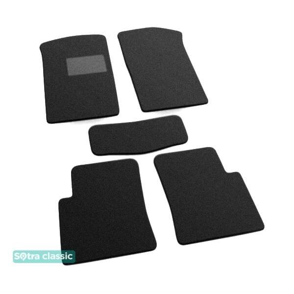Sotra 00100-GD-GREY Interior mats Sotra two-layer gray for Citroen Zx (1991-1997), set 00100GDGREY