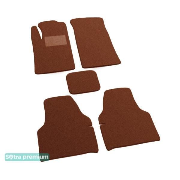 Sotra 00103-CH-TERRA Interior mats Sotra two-layer terracotta for Peugeot 405 (1987-1995), set 00103CHTERRA