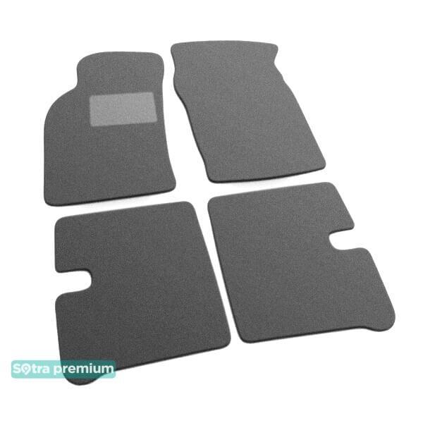 Sotra 00105-CH-GREY Interior mats Sotra two-layer gray for Nissan Sunny (1991-1995), set 00105CHGREY