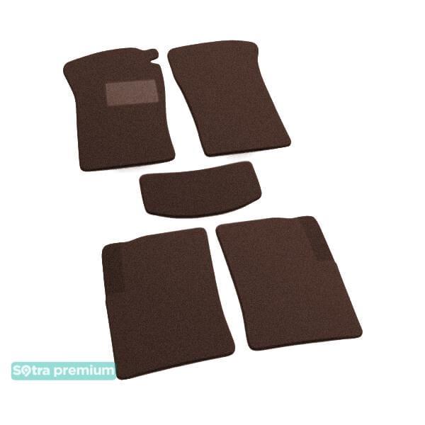 Sotra 00107-CH-CHOCO Interior mats Sotra two-layer brown for Peugeot 306 (1993-2002), set 00107CHCHOCO